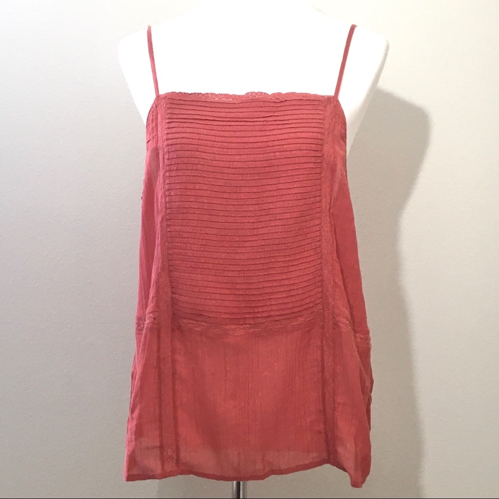 HInge Rust Peach Camisole - Picture 2 of 8